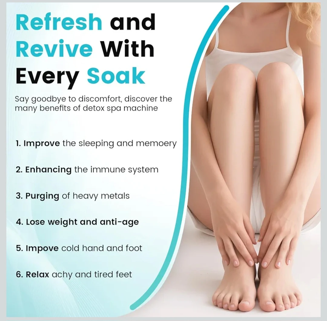 Lensa  Ionic Detox Foot Spa Machine - photo 5