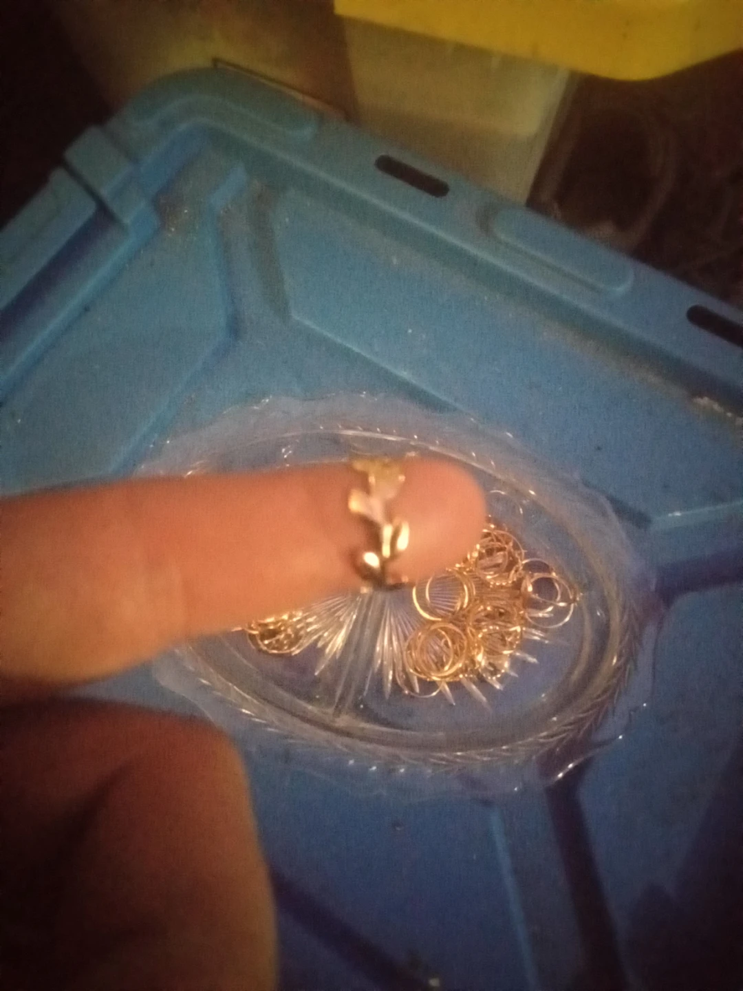 Assorted gold-tone fashion rings - photo 2