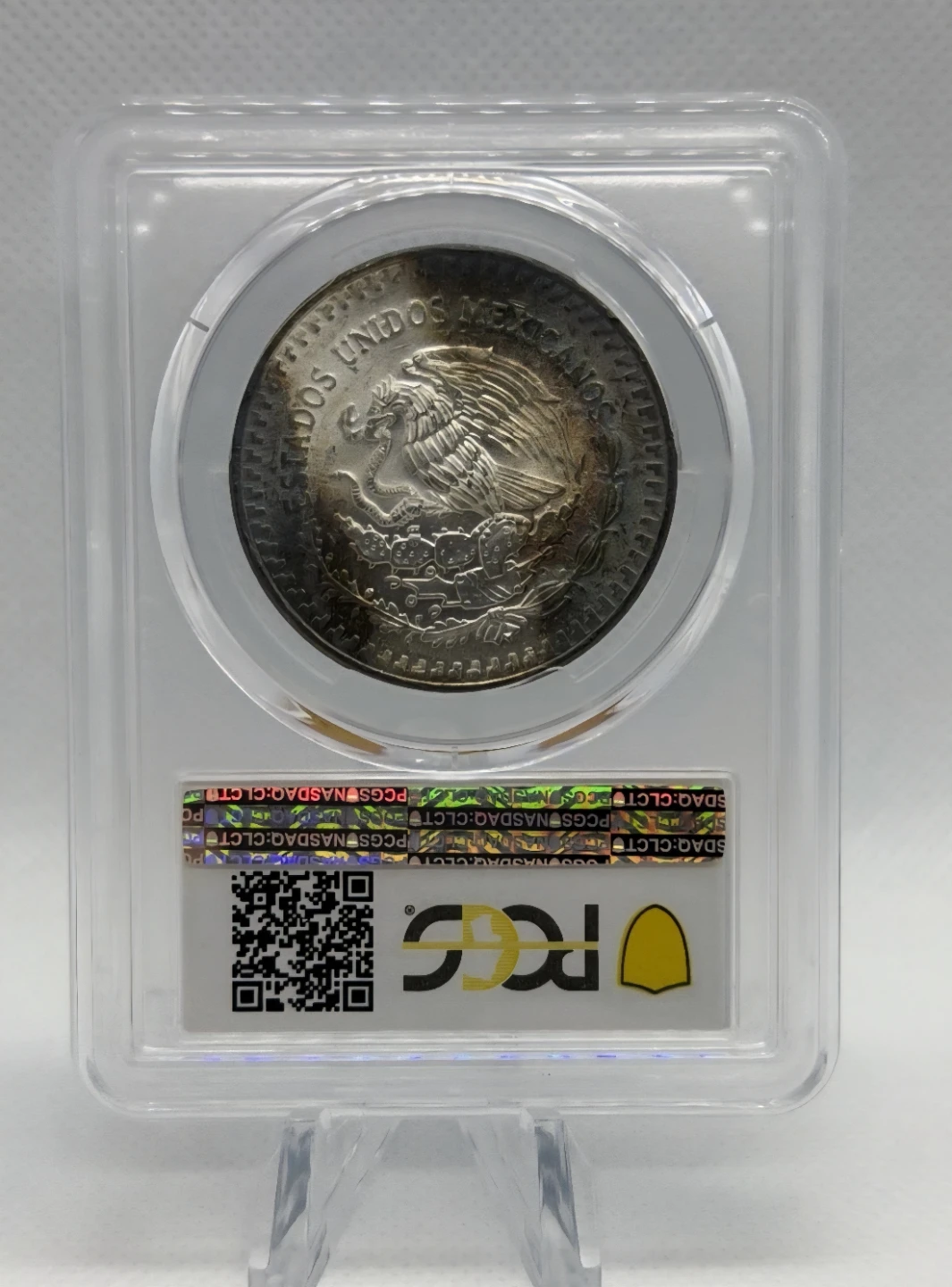 1982 Mexico 1 Onza Libertad Silver Coin PCGS MS66 - photo 4