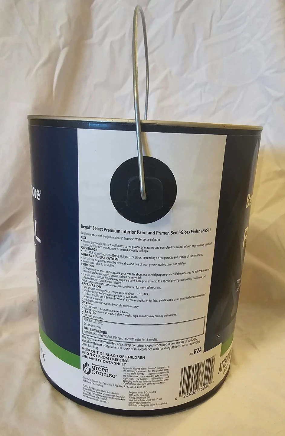 Chantilly Lace Benjamin Moore Regal Select Interior Paint&Primer - photo 3