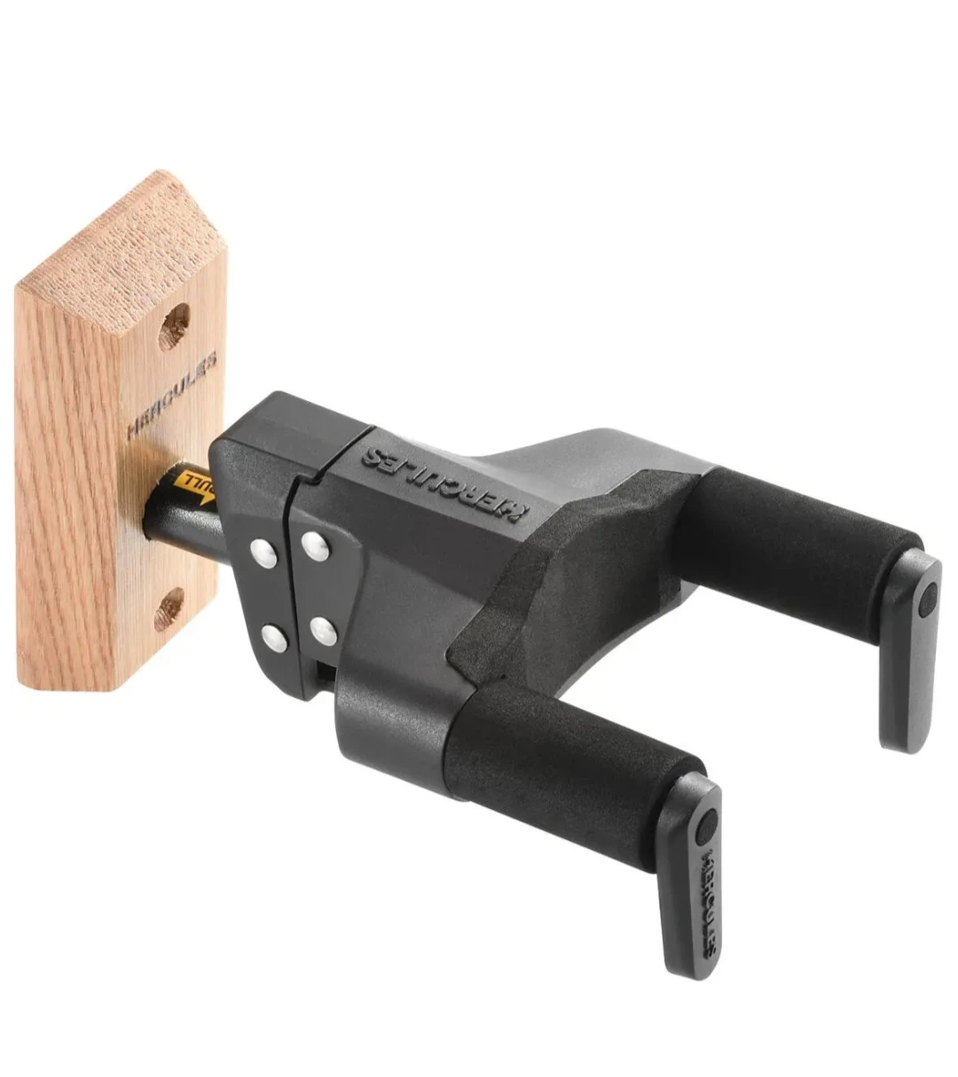 Hercules WALL MOUNT GUITAR HANGER, Automatic Locking Grip System