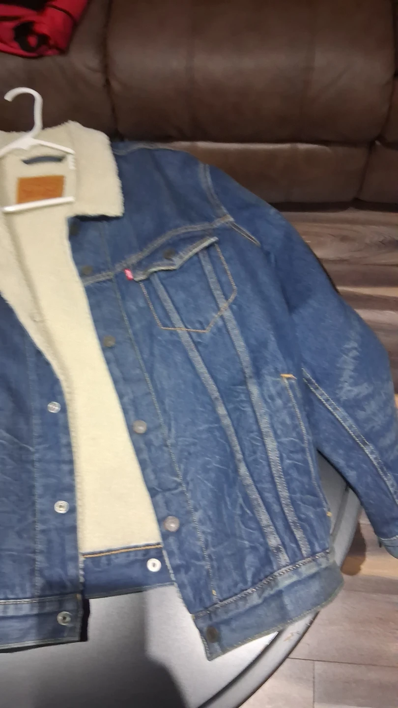Levi's Sherpa Denim Trucker Jacket size XL - photo 3