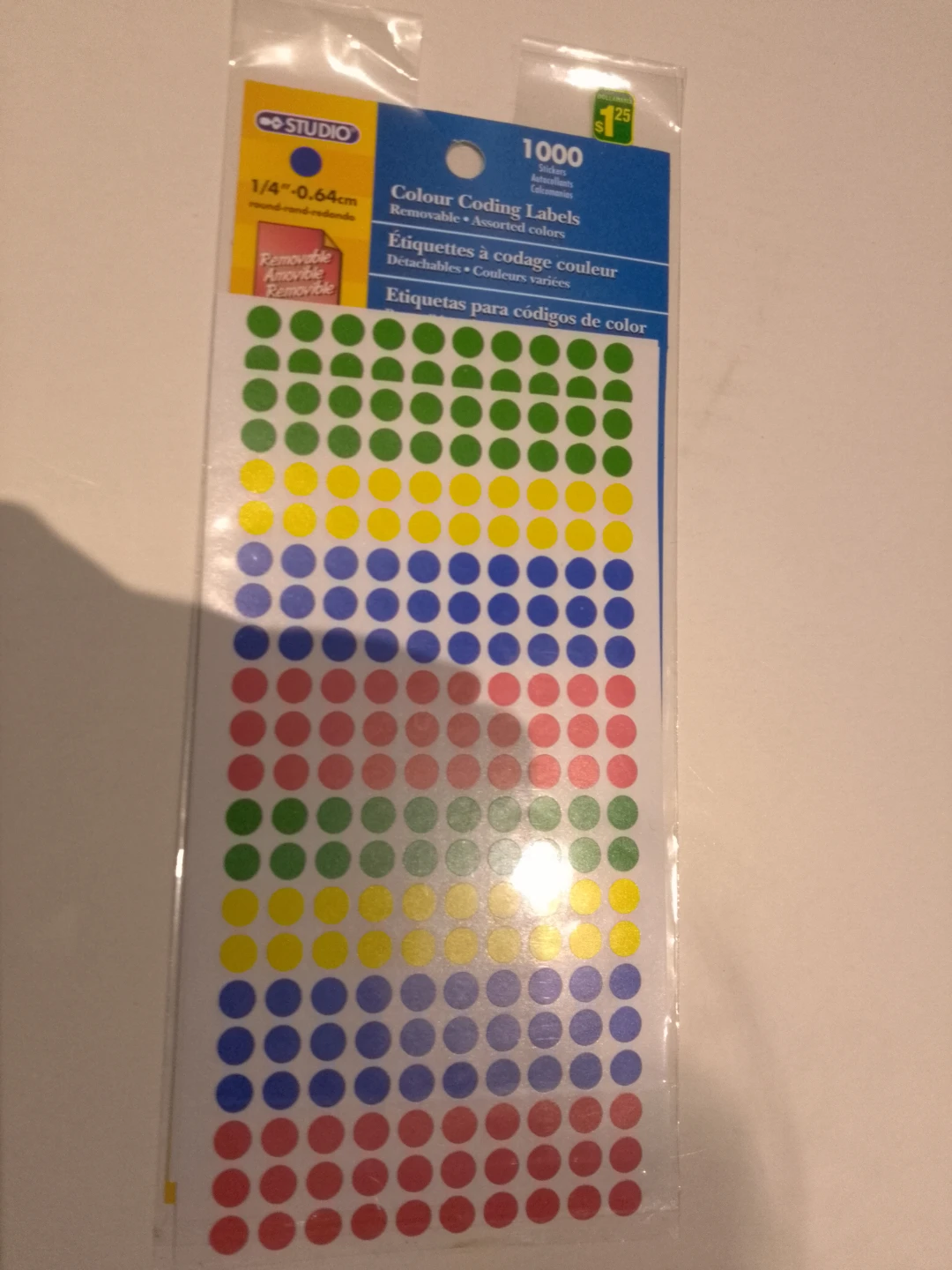 Studio Colour Coding Labels 🏈