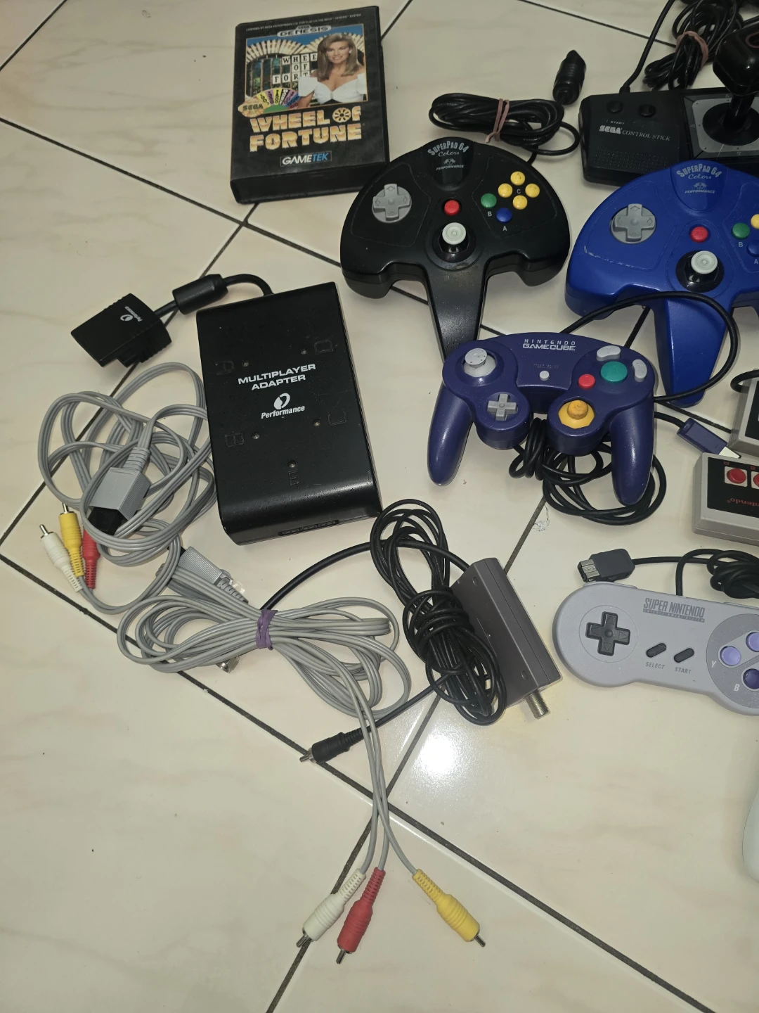Assorted Vintage Video Game Controllers and Accessories - photo 3