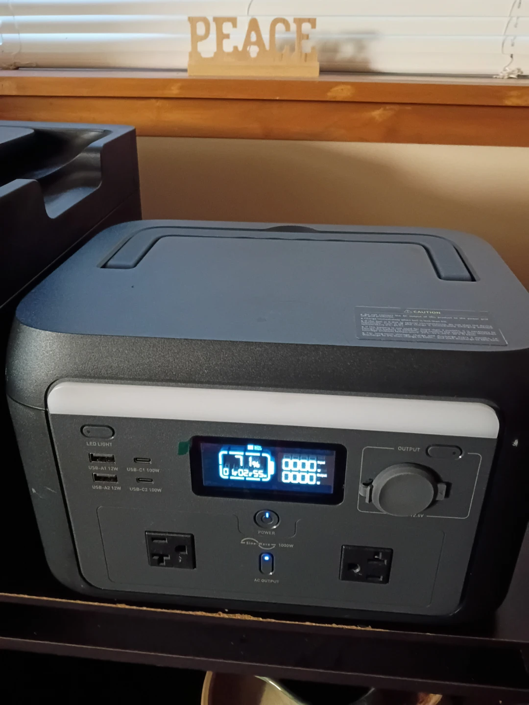 1000 Watt Battery backup electricity as called power bank - photo 2