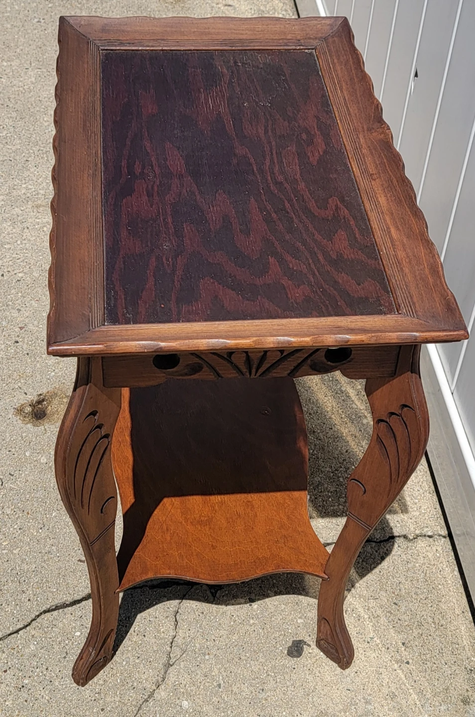 Vintage Wooden Side Table $80 - photo 2