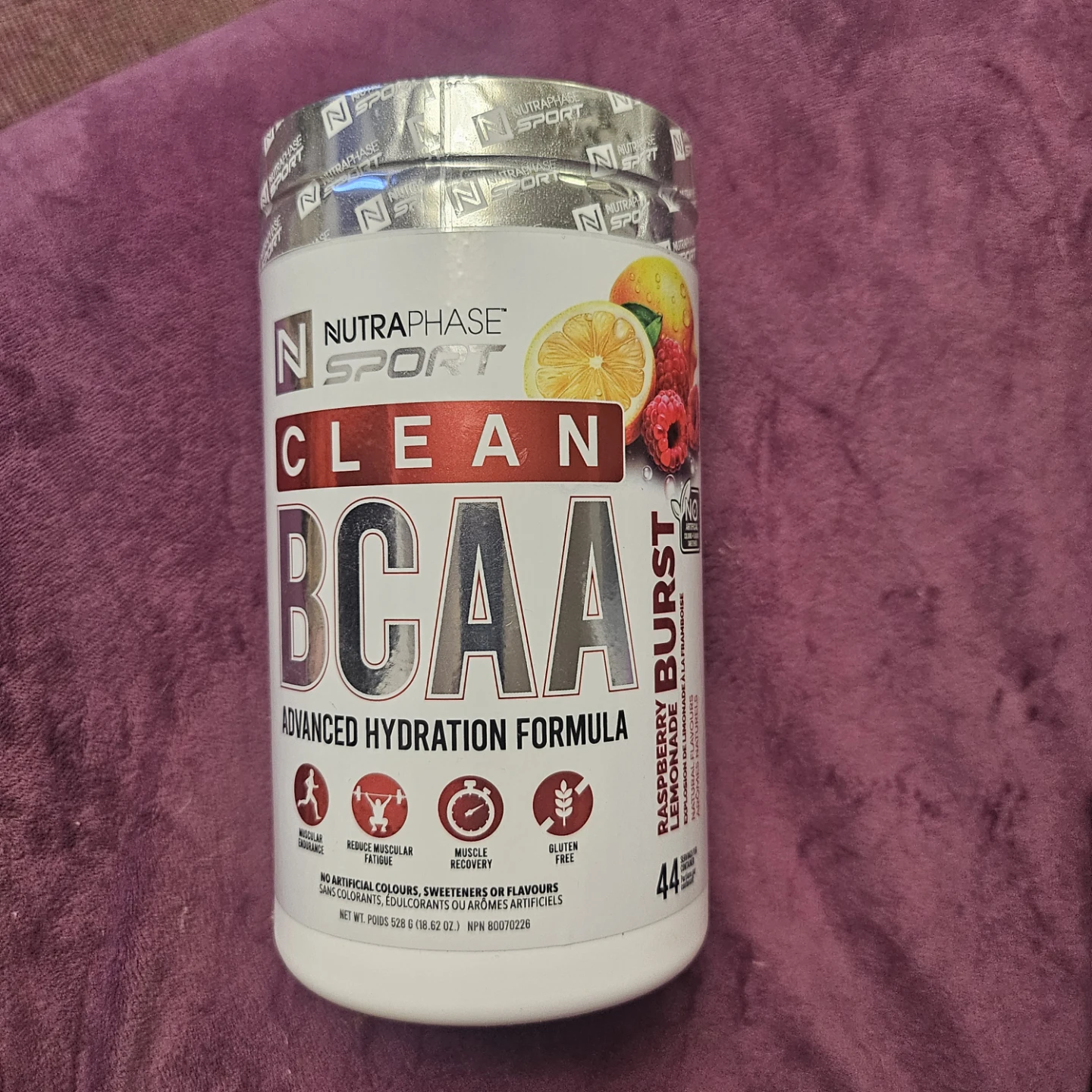 NutraPhase Sport Clean BCAA Raspberry Lemonade Burst - photo 4