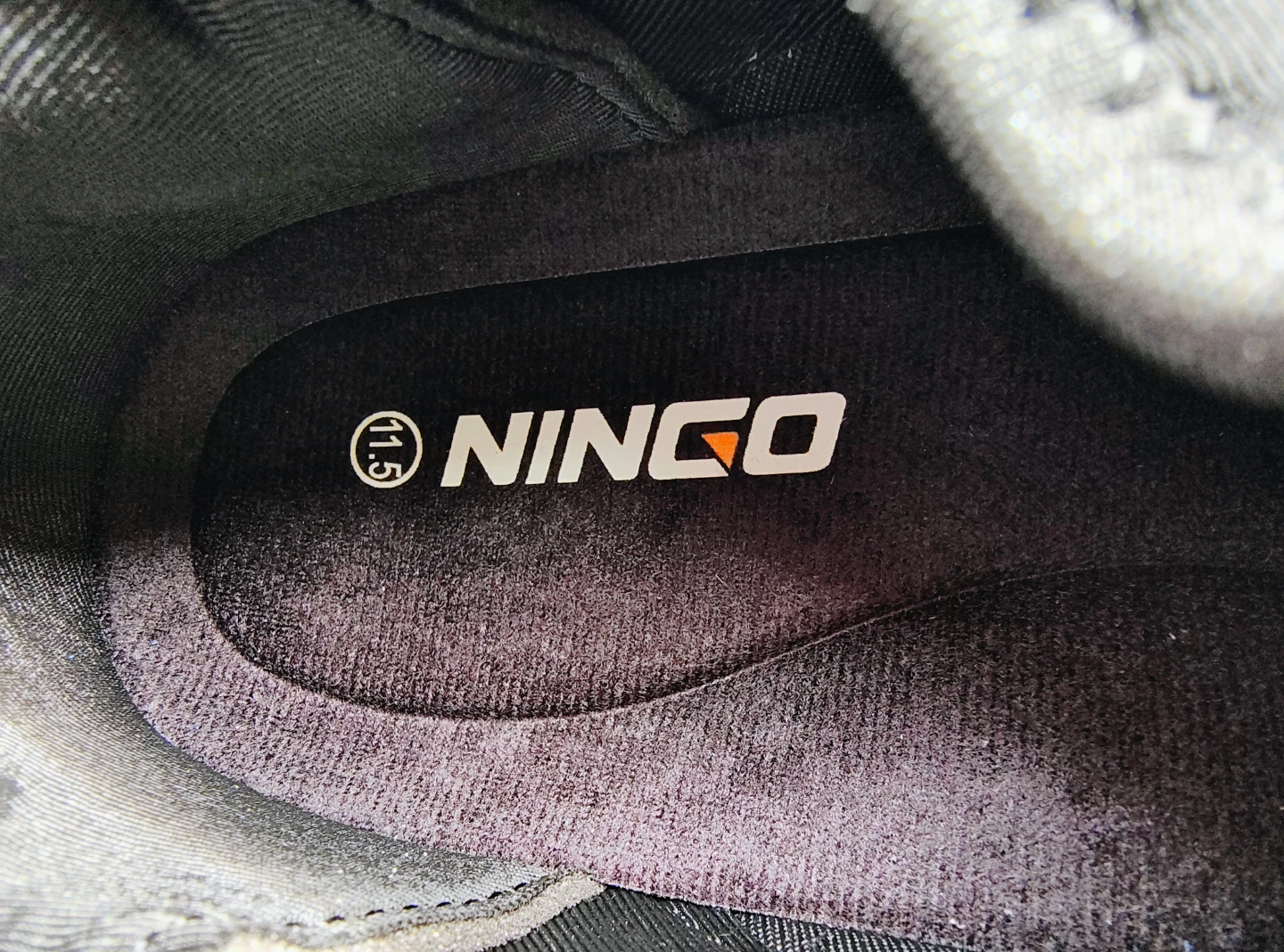 NINGO Non Slip Slip on Chef Kitchen Shoes Men Black Size 11.5 - photo 4