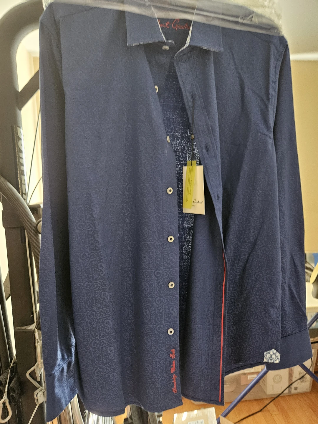 Robert Graham Windsor 2 Navy Shirt - photo 3