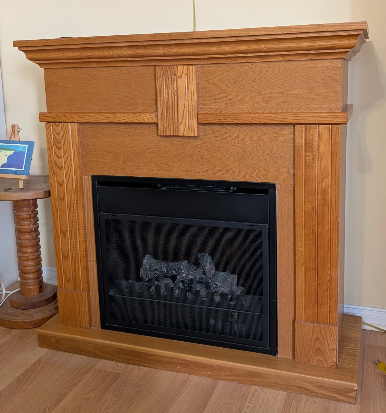 Fireplace, electric (light only)