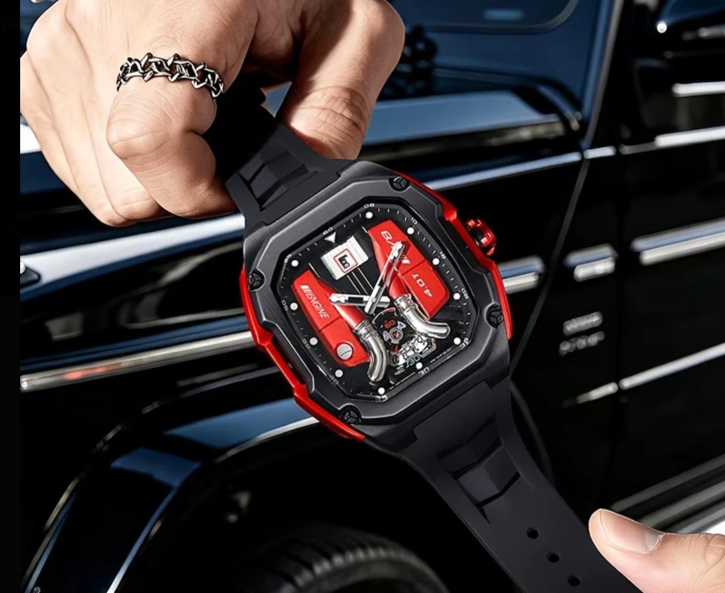 G Wagon Engine Themed Watch - photo 3