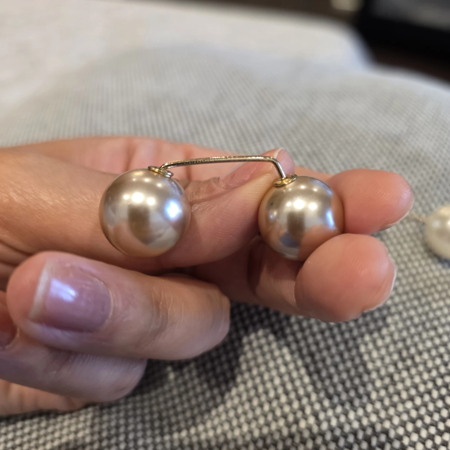 Pearl Style Brooch Pins Set - photo 4