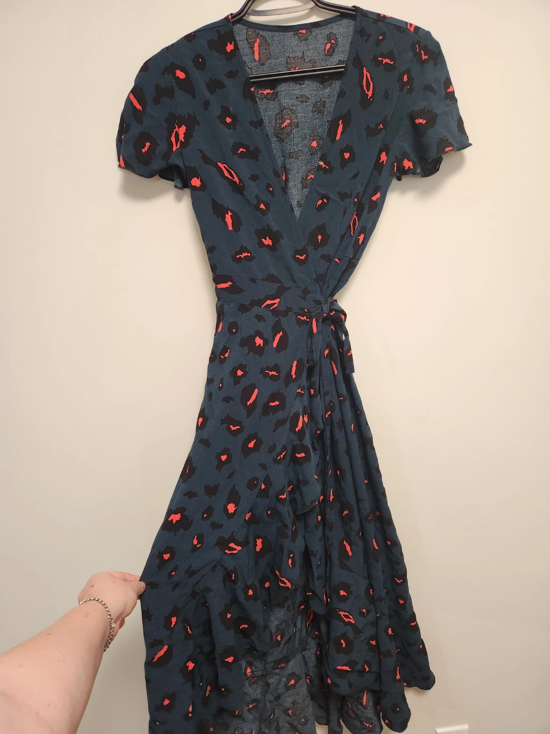 Leopard Print Wrap Dress - photo 2