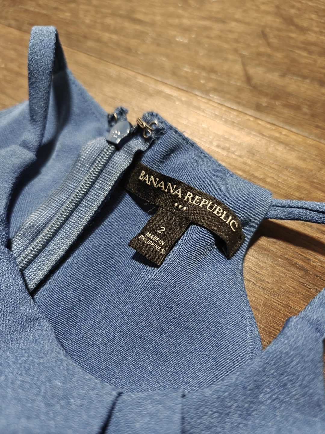 Banana Republic Blue Halter Dress - photo 2