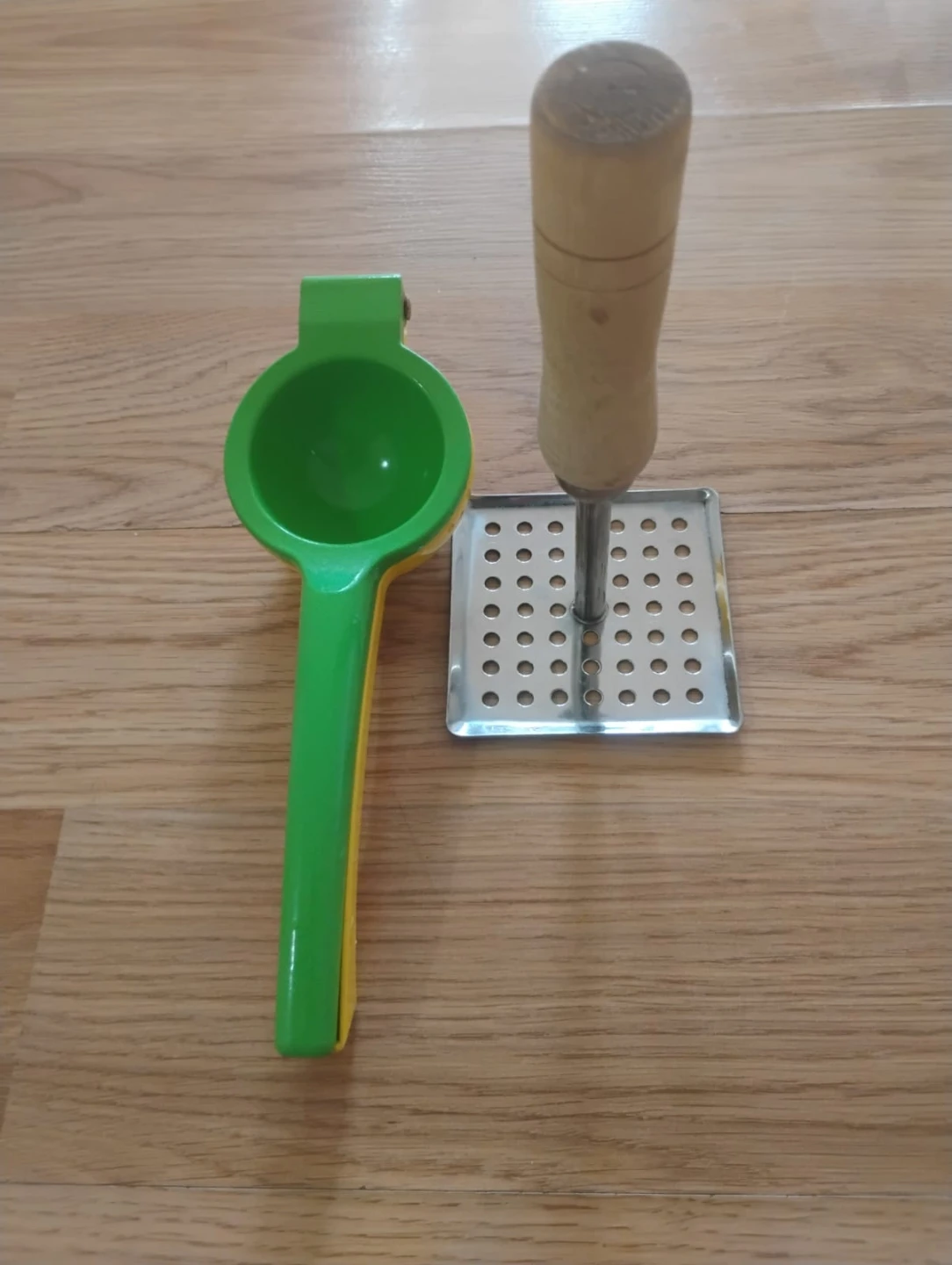 Lime squeezer and Potato Masher