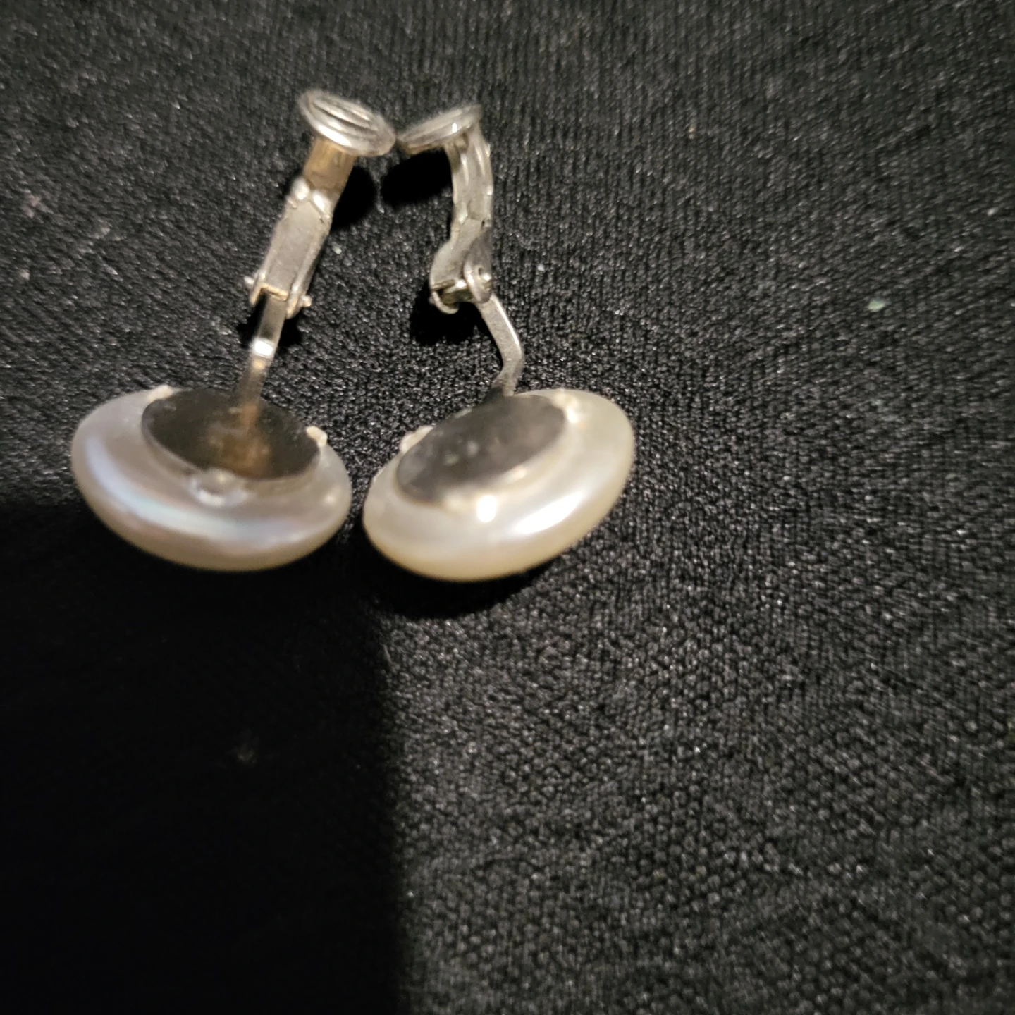 Vintage Faux Pearl Clip-On Earrings - photo 3