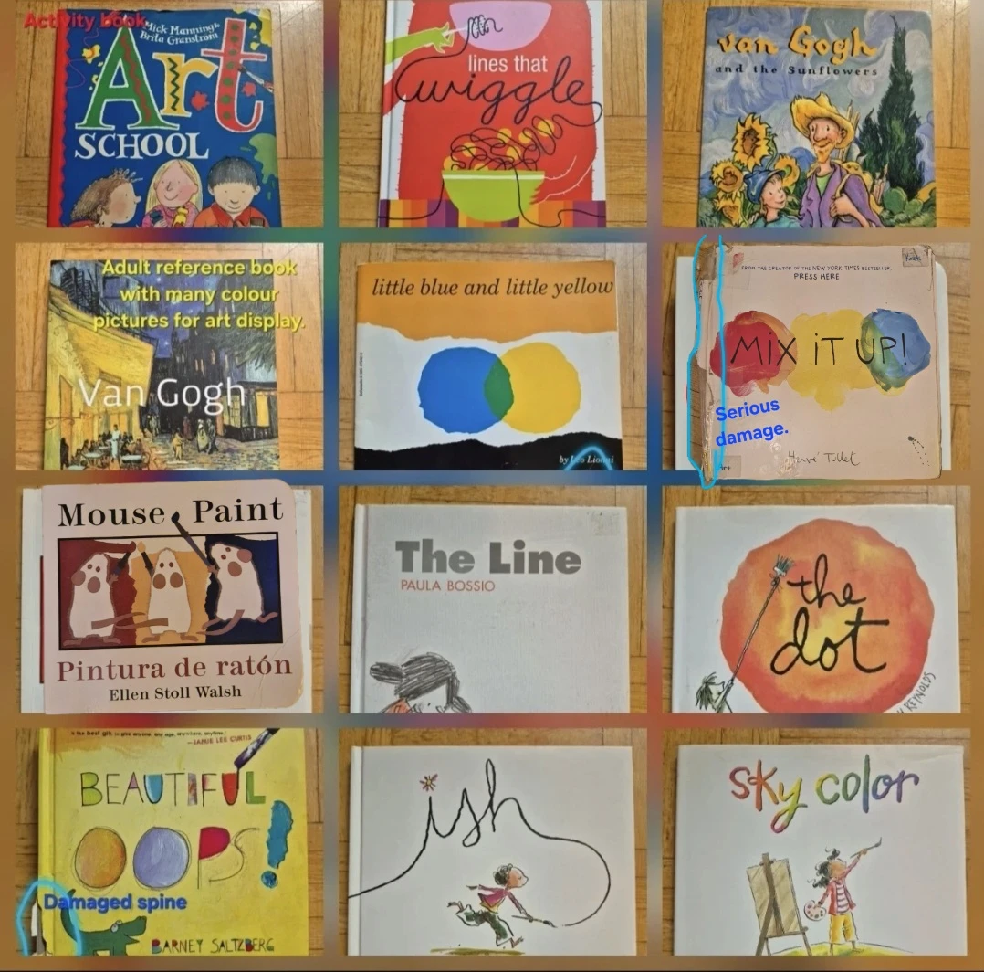12 Books for Kindergarten Art