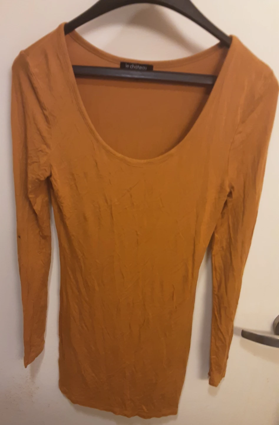 Le Chateau Mustard Long-Sleeve Top