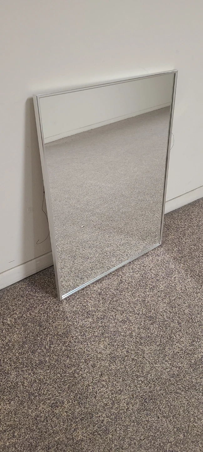 Silver Framed Wall Mirror