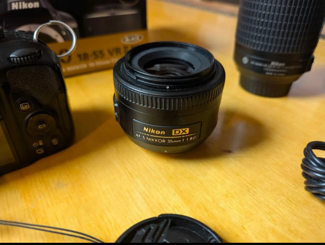 Nikon D3300 DSLR Camera + 3 Nikon Lenses + Variable ND Filter - photo 2