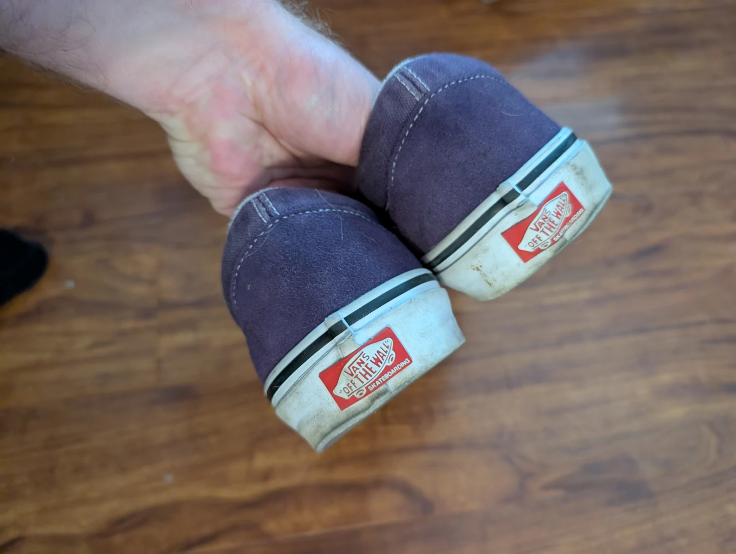 Vans Slip-Ons Purple Suede 10.5M - photo 2
