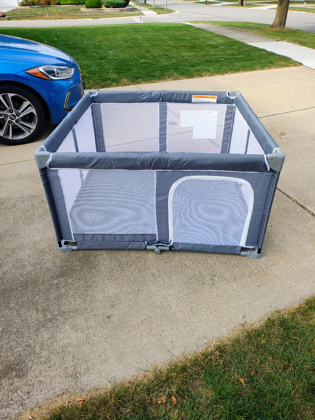 Foldable Playpen 50"x50" Safety Play Yard for Babies & Toddlers - photo 5