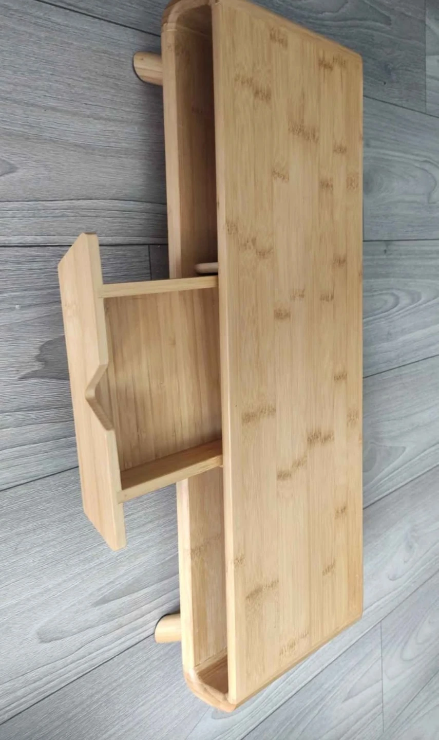 Bamboo Monitor Stand with Drawer 🏈 - photo 3