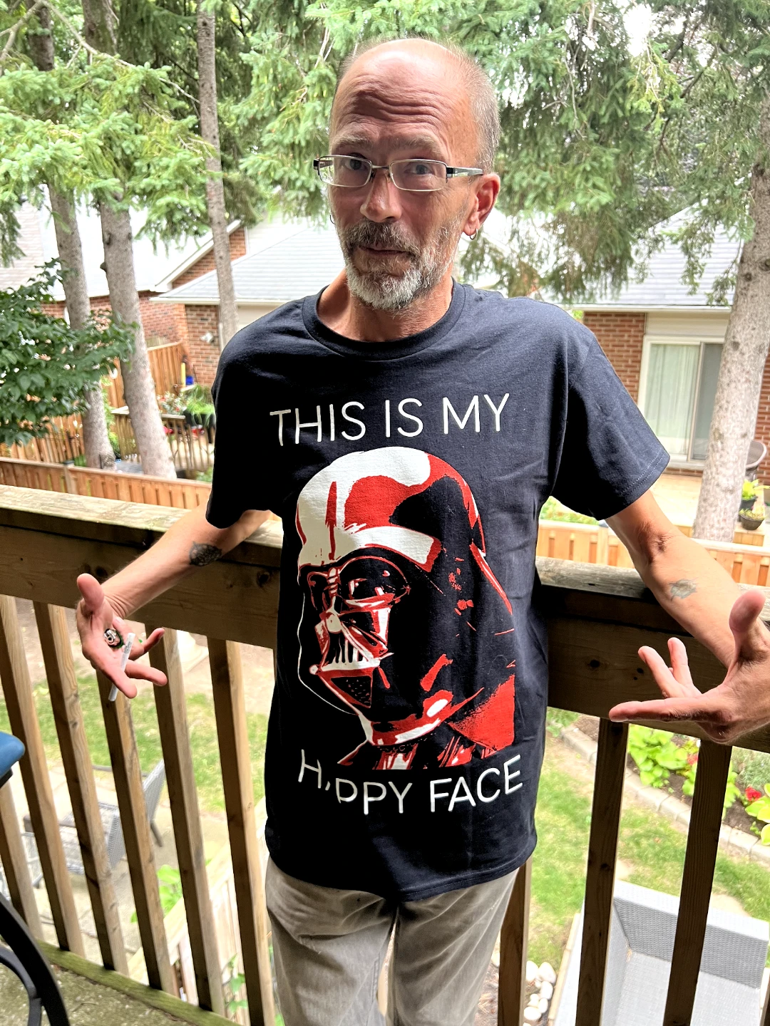 Star Wars This Is My Happy Face T-Shirt