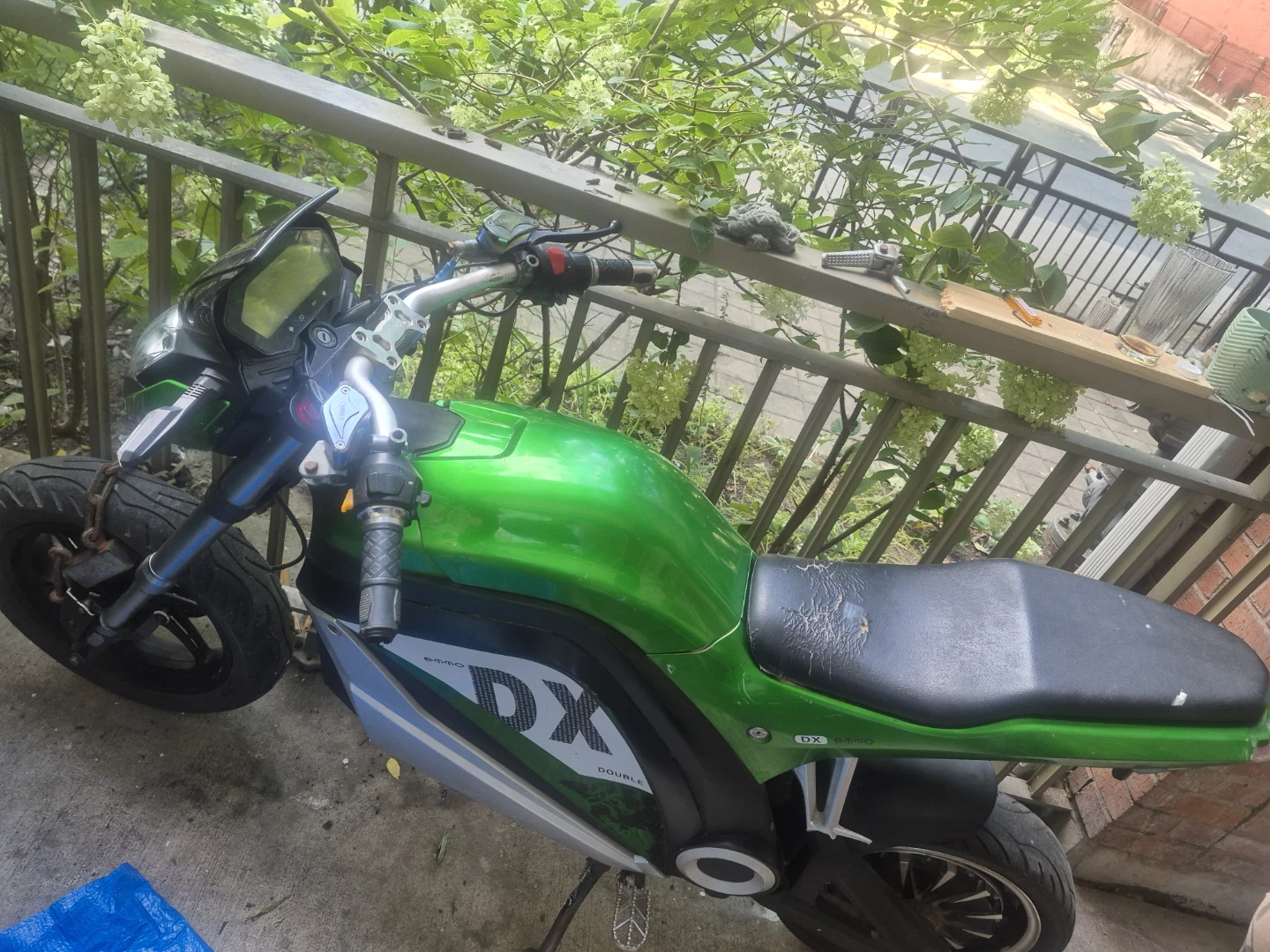 Emmo DX Electric Motorcycle Green - photo 3