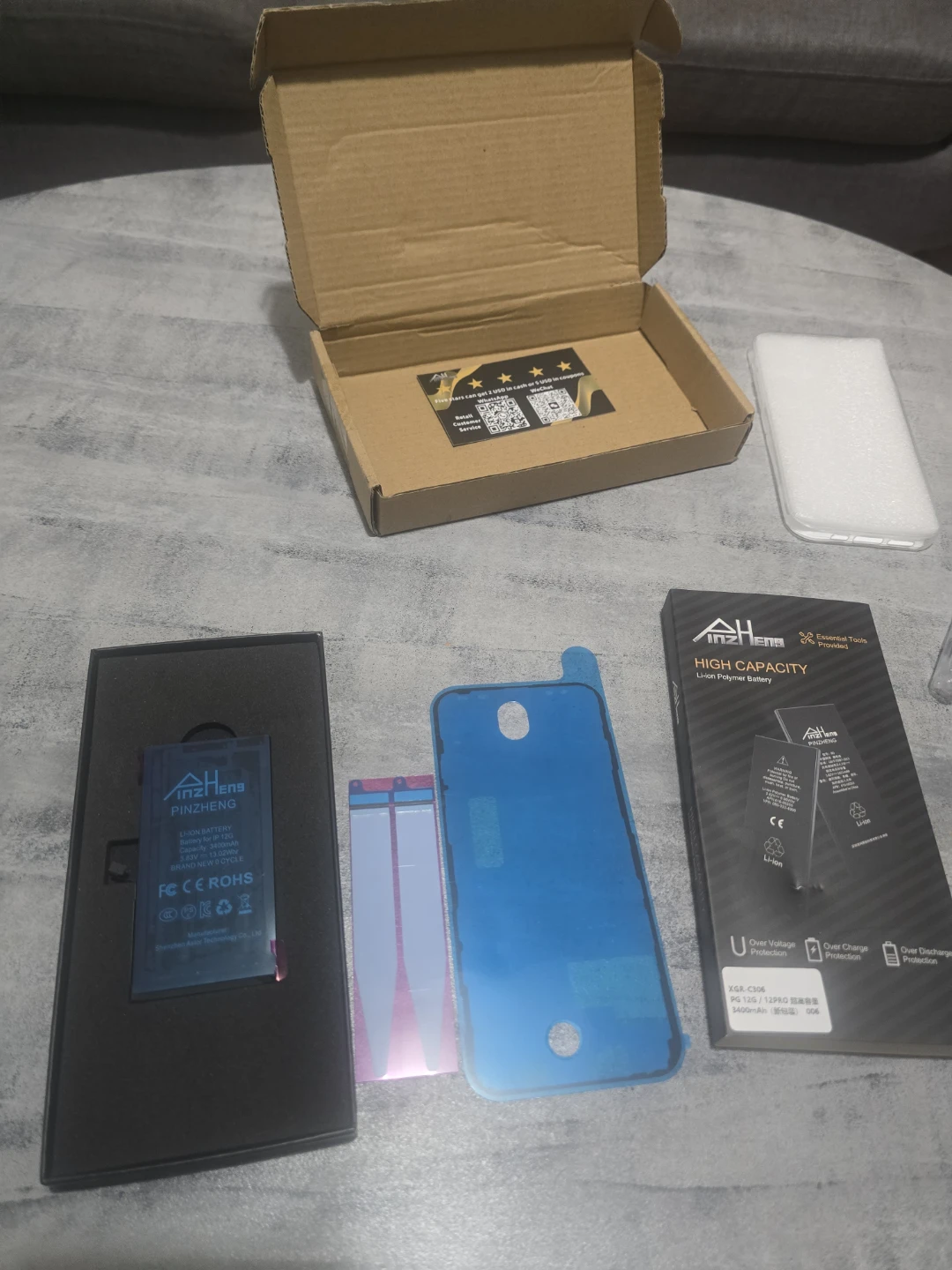 PINZHENG Battery For iPhone 12 pro (3400mah) - photo 3