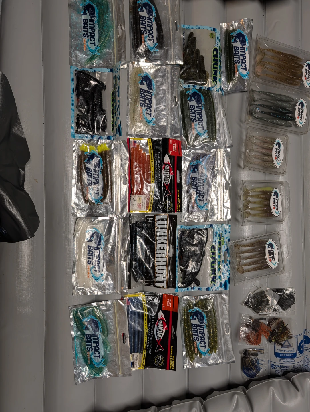 Assorted Fishing Soft Baits and Lures