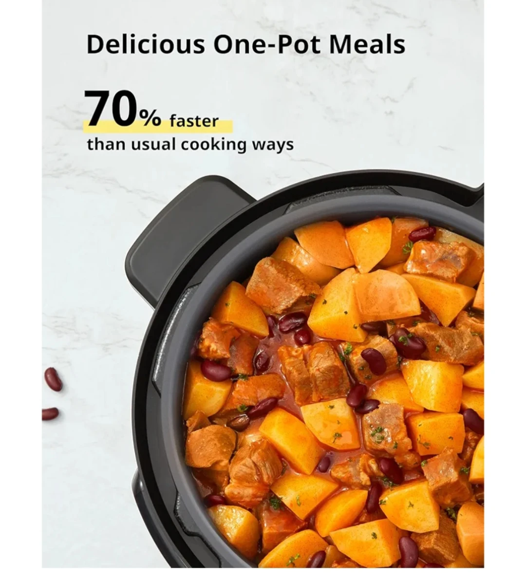 8 Q Comfee pressure cooker - photo 3