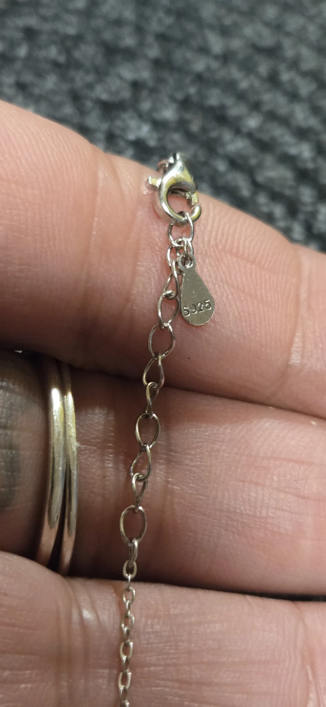 Charmed Aroma Sterling Silver S925 Aquamarine Bracelet - photo 4