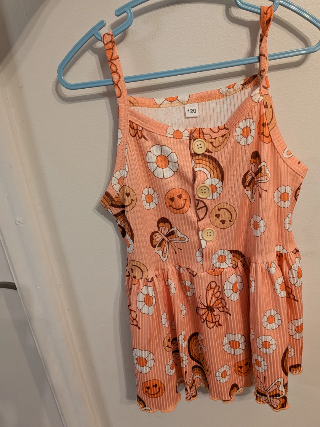 ☮️Girls groovy floral patterned two-piece set 🏈 - photo 3
