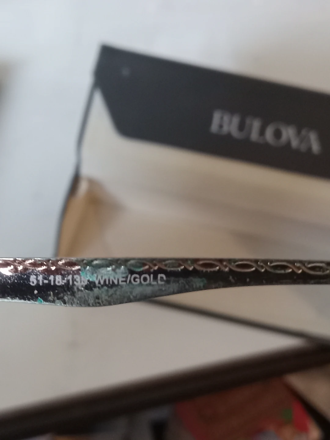 Bulova Wine/Gold Eyeglasses - photo 5