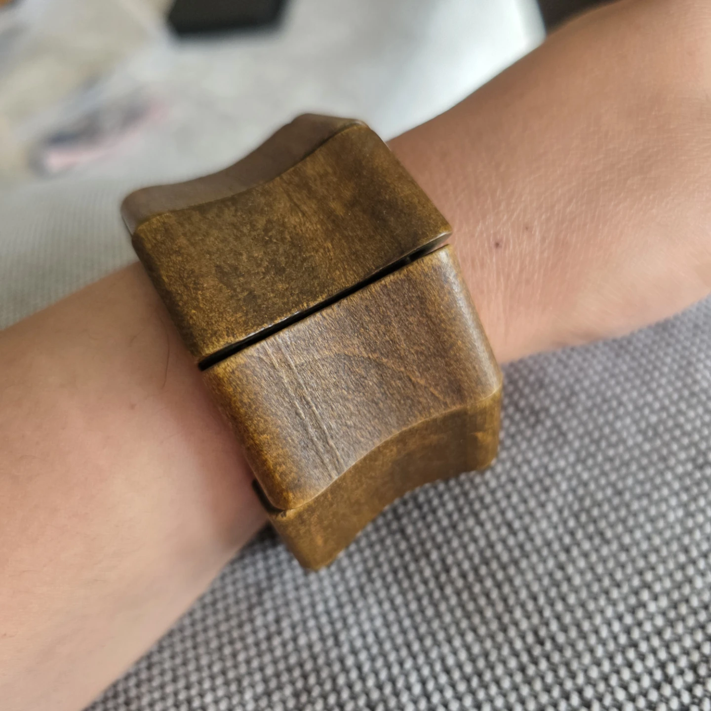 Wooden Cuff Bracelet - photo 3