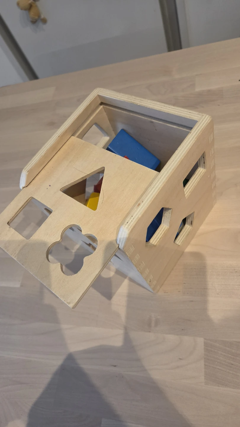 Wooden Shape Sorter Toy - photo 2