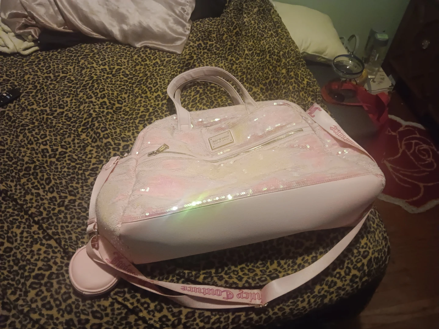 Juicy Couture Sequin Duffle Bag