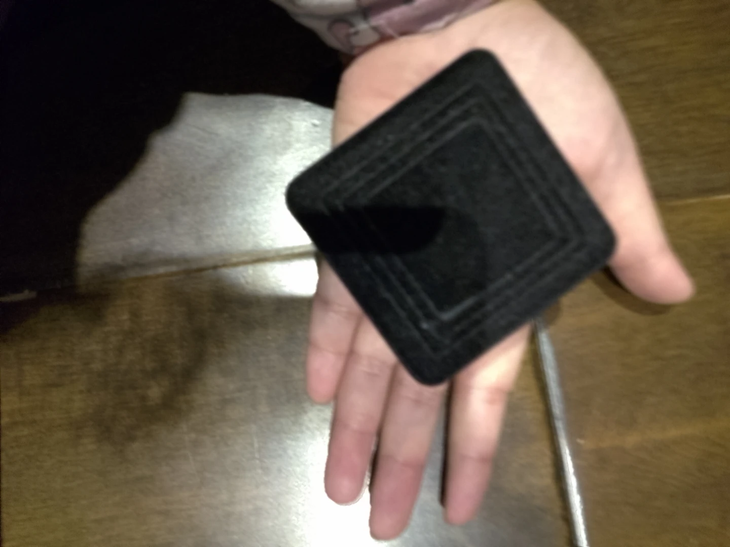 Black Velvet Ring Box 🏈