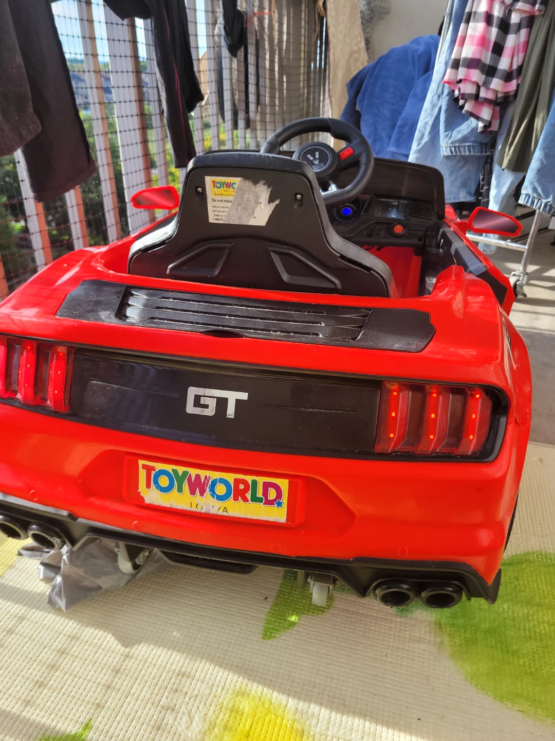 Red Ride-On Sports Car for Kids - photo 4