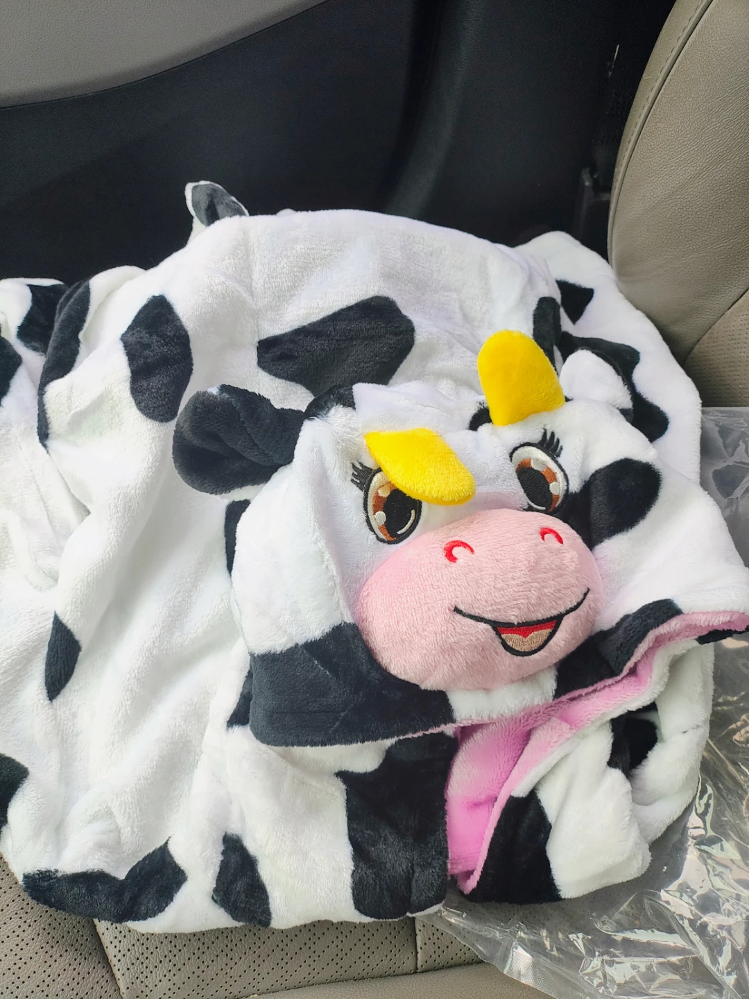 Kids Cow Animal Onesie Costume - photo 5