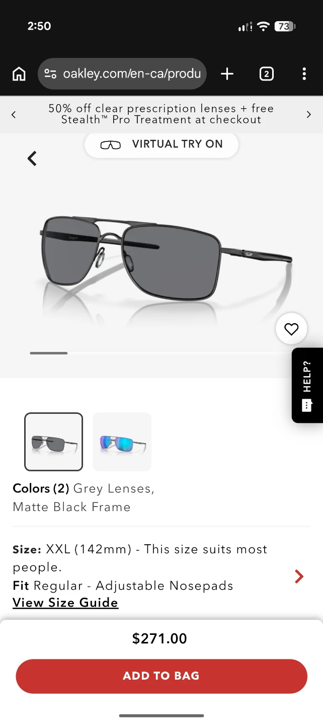 Oakley Sunglasses Matte Black Grey Lenses - photo 5