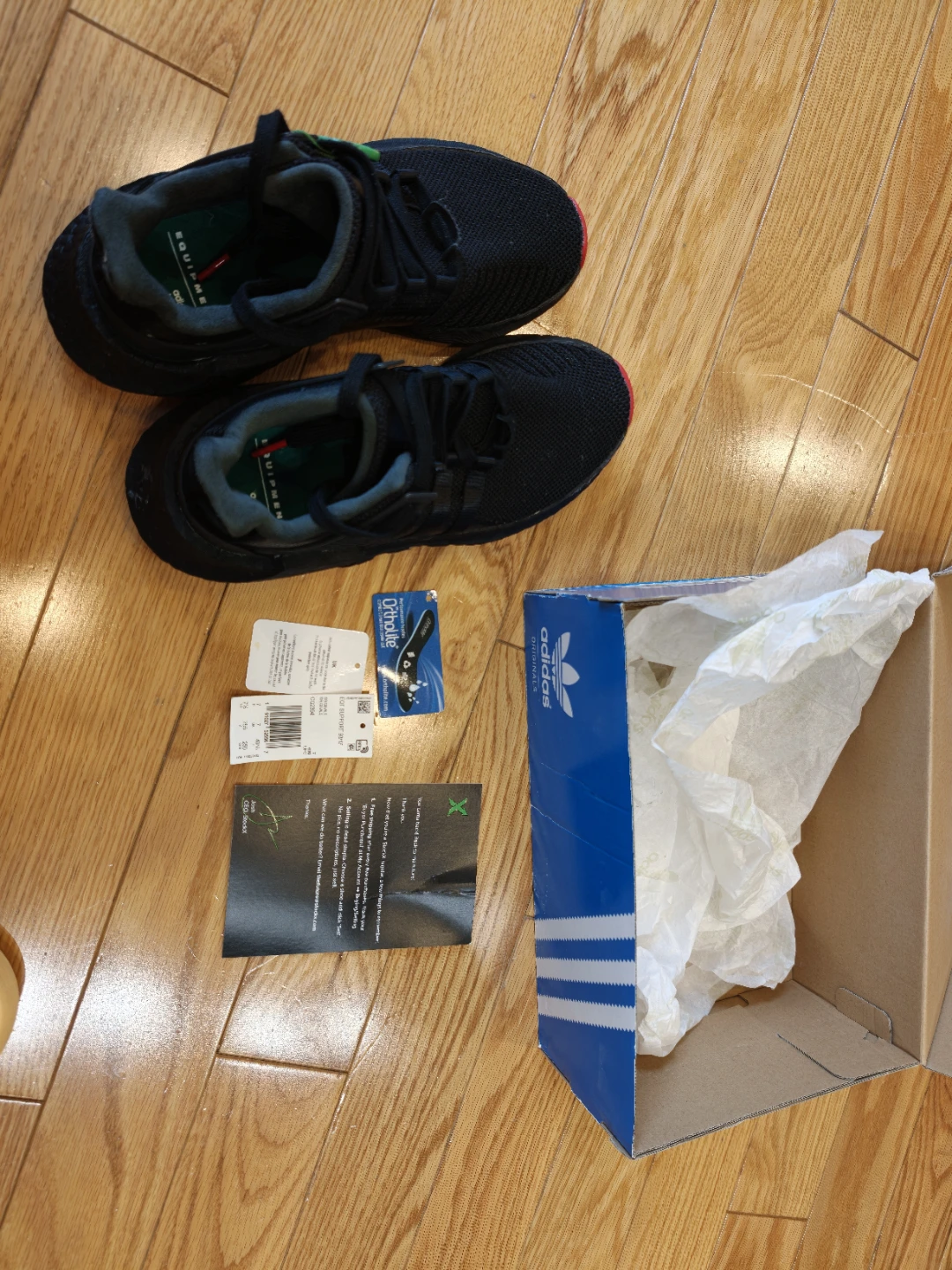 Adidas Men's 7.5 Shoes - EQT Support 93/17, BNIB, Never Worn - photo 5