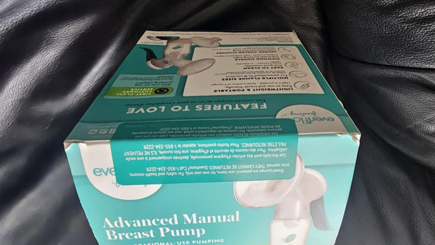 Evenflo Feeding Advanced Manual Breast Pump - photo 2