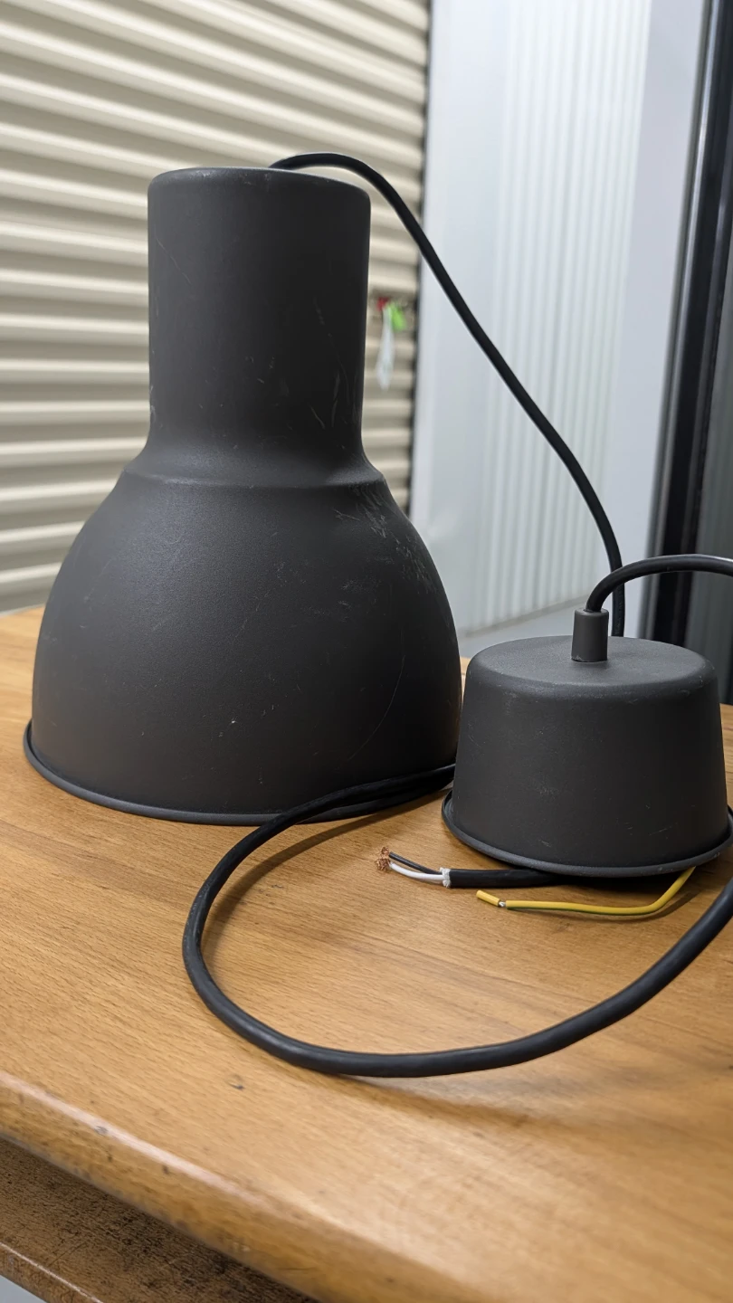 Black Pendant Light