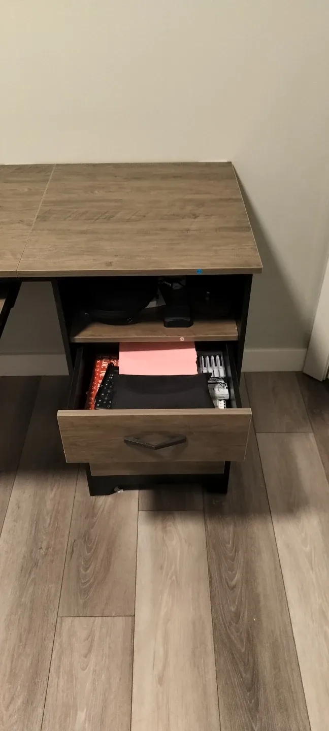 Study/ Computer Table with Storage Drawers - photo 3
