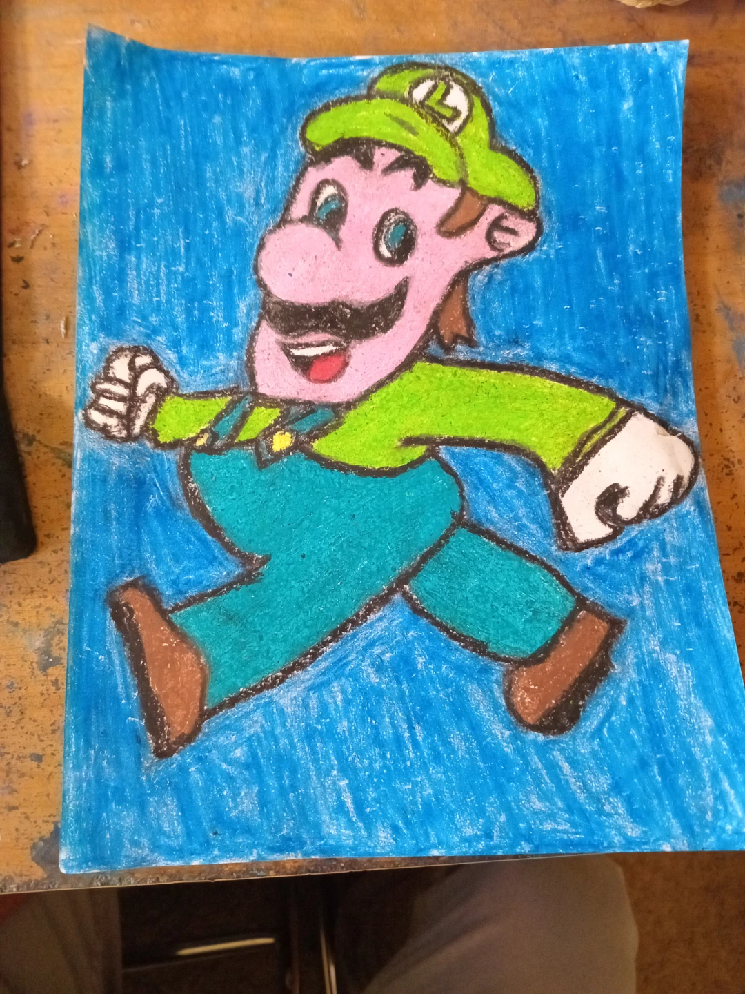 Lugi Drawing by Custom Artist Sherwin