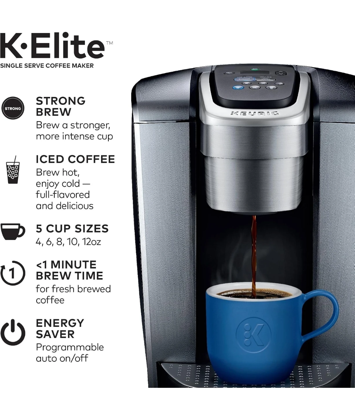 Keurig K-Elite Single Serve Coffee Maker - photo 4