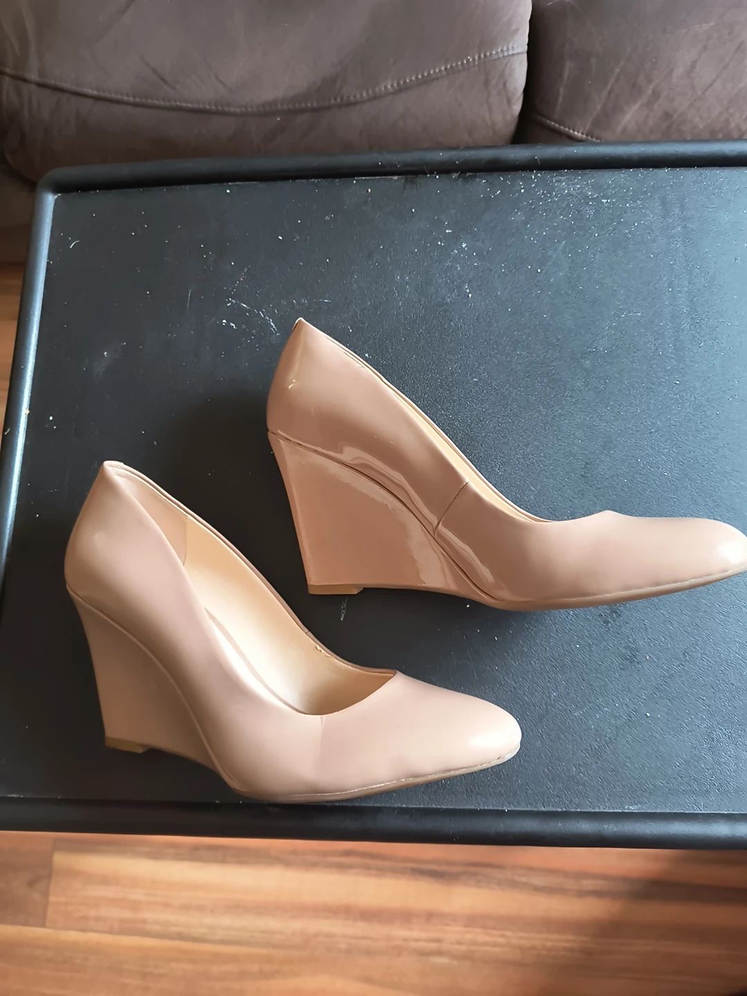 Jessica Simpson Nude Wedge Heels - photo 2