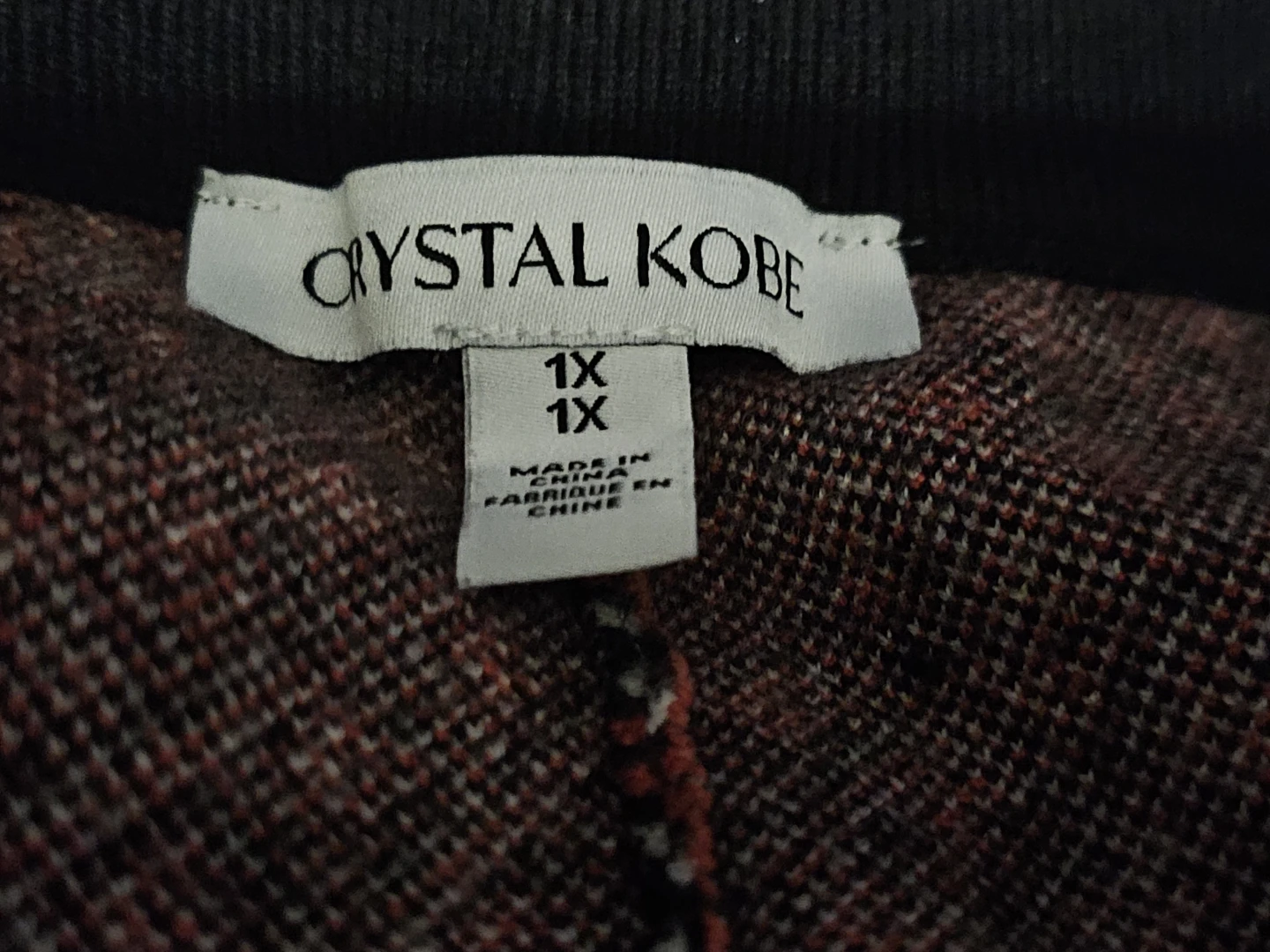 Crystal Kobe Patterned Pants 1X - photo 3